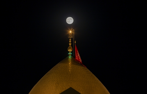 قبة المولى أبي الفضل العباس عليه السلام