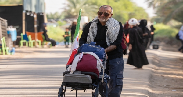 لو تعبن الرجلين  أوصل زحف لحسين 