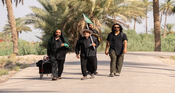 لو تعبن الرجلين  أوصل زحف لحسين 