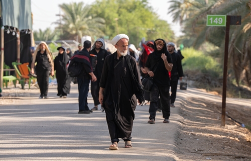 لو تعبن الرجلين  أوصل زحف لحسين 