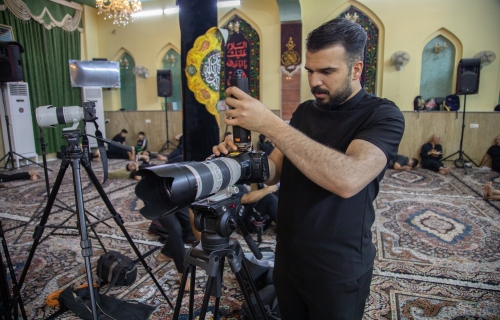 موكب الثقلين من أهالي الدهاليك يرحبون بزائري الإمام الحسين (ع)