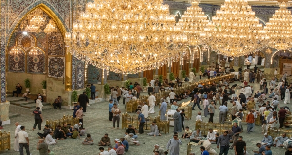 صحن المولى أبي الفضل العباس (عليه السلام)